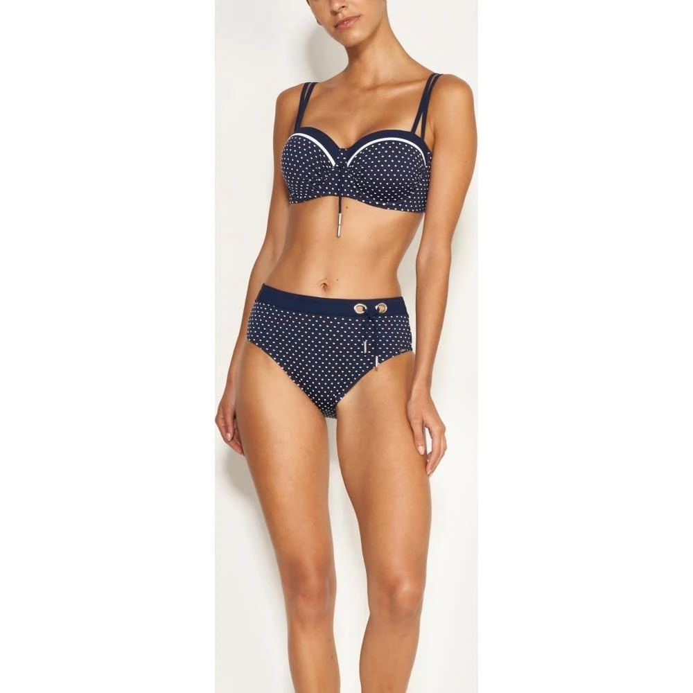 Lidea Dot 7888 Bikini-Oberteil Navy White 40E 2 Lidea Dot 7888 Bikini-Oberteil Navy White 40E – Bild 2