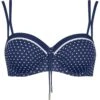 Lidea Dot 7888 Bikini-Oberteil Navy White 40E