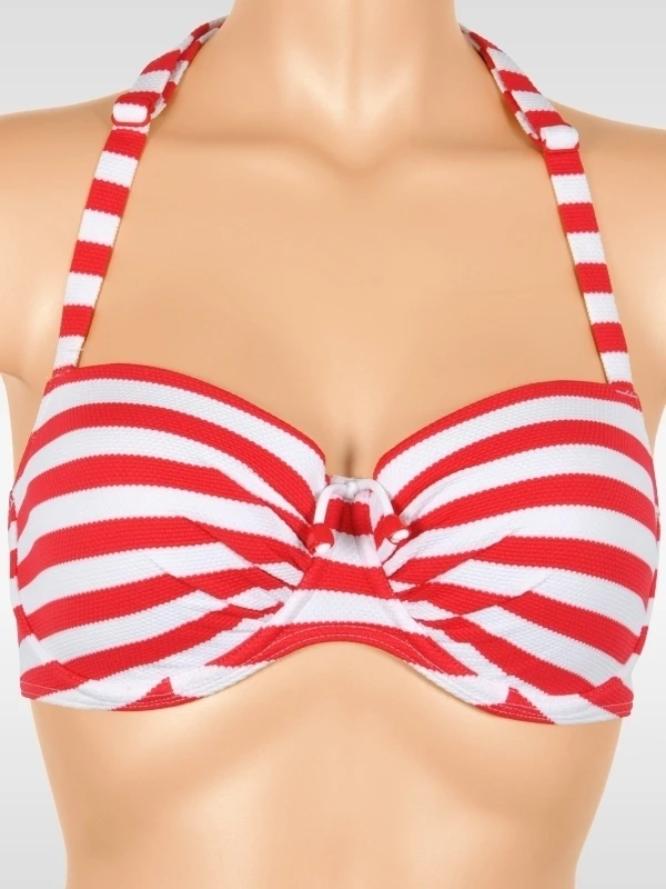 PrimaDonna Swim Capri 400-1016 Bikini-Oberteil Red Sailor 65D 2 PrimaDonna Swim Capri 400-1016 Bikini-Oberteil Red Sailor 65D – Bild 2