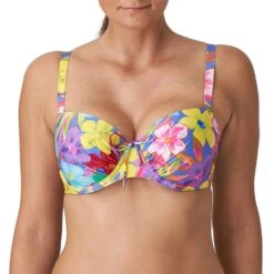 PrimaDonna Swim Sazan 4010716 Bikini Balconette Blue Bloom 75C