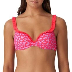 Marie Jo Swim La Gomera 1005816 Unterlegter Bikini Herzform Deep Sea Coral 70B