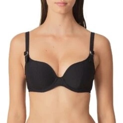 Titelseite 33 Marie Jo Swim Rosanna 1001416 Bikini-Oberteil Herzform Schwarz 75B