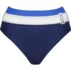 Lidea Contrast 525 Bikini-Taillenslip Blue White 42