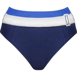 Lidea Contrast 525 Bikini-Taillenslip Blue White 42