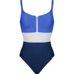 Lidea Contrast 8563 Badeanzug Blue White 46B