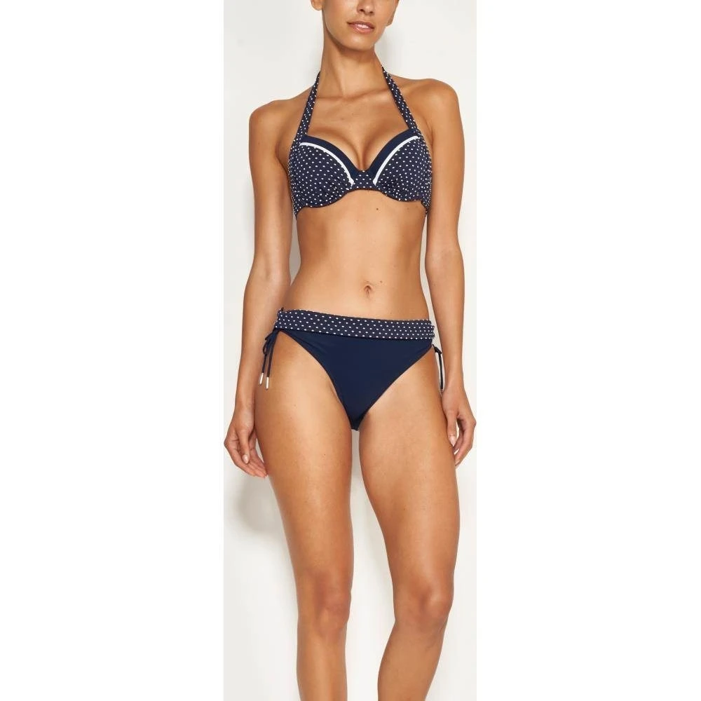 Lidea Dot 466 Bikini-Hüftslip Navy White 38 2 Lidea Dot 466 Bikini-Hüftslip Navy White 38 – Bild 2